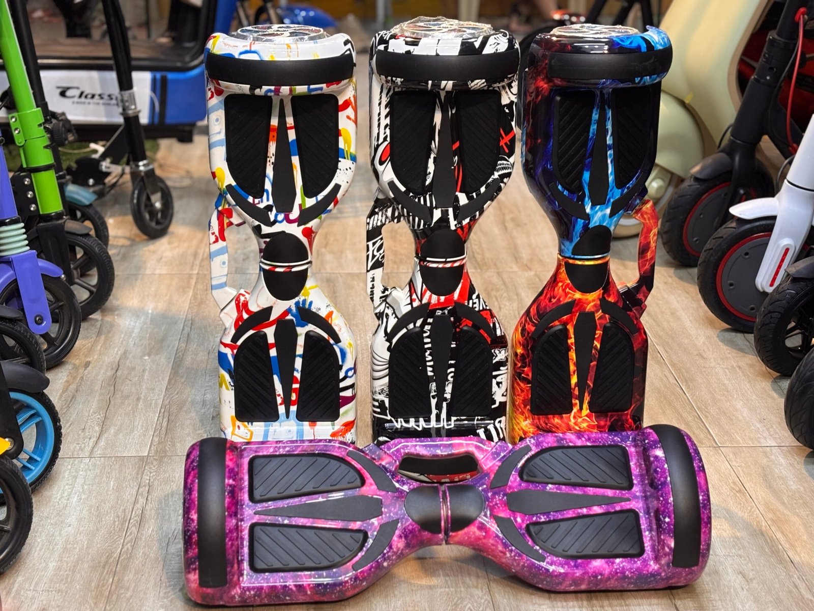 6.5-Inch Self-Balancing Hoverboard with Bluetooth and LED Lights – Electric Segway Scooter for Kids & Adults-TOYSNRIDES-Toysnrides.com