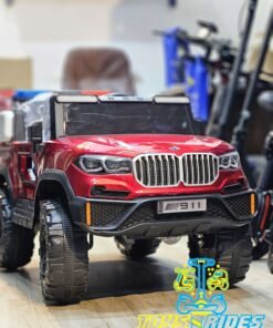 BMW Style Battery operated Police jeep For kids - TOYSNRIDES