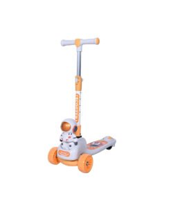Kids Three Wheels Kick Scooter With Light And Music In Austaronaut Style
