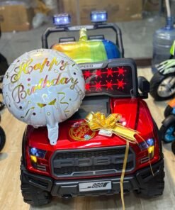 🚗 Ford Shape Kids Battery-Operated Remote Control Jeep – 12V Kids Car with Music, Lights, and Swing System | TOYSNRIDES -Toysnrides.com