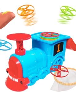 Train flying saucer for kids