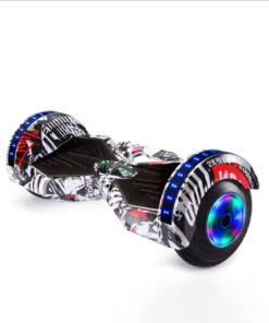 8-Inch Self-Balancing Hoverboard with Bluetooth, Flash Wheels, and LED Lights – Ultimate Electric Segway Scooter for Kids & Adults-TOYSNRIDES