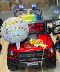 Ford Style Kids Electric Ride-On Jeep 12V – Big Size Latest Model Kids Car with Leather Seat, Remote Control & Music – TOYSNRIDES