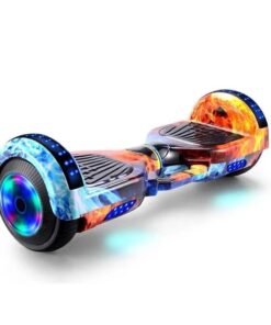 6.5-Inch Self-Balancing Hoverboard-Electric Segway Scooter with Bluetooth and LED Lights – for Kids & Adults-TOYSNRIDES-Toysnrides.com