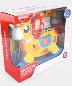 5 IN 1 Haunger Rocking Horse Shape Musical Instrument For Kids