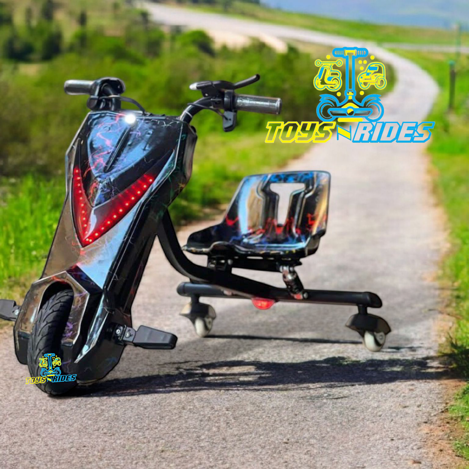 Drifting Scooter for Kids - 360 Drifting Scooter with Bluetooth & Shockers | TOYSNRIDES - Image 5