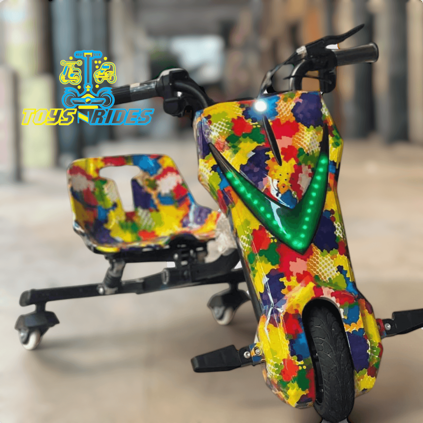 Drifting Scooter for Kids - 360 Drifting Scooter with Bluetooth & Shockers | TOYSNRIDES - Image 4