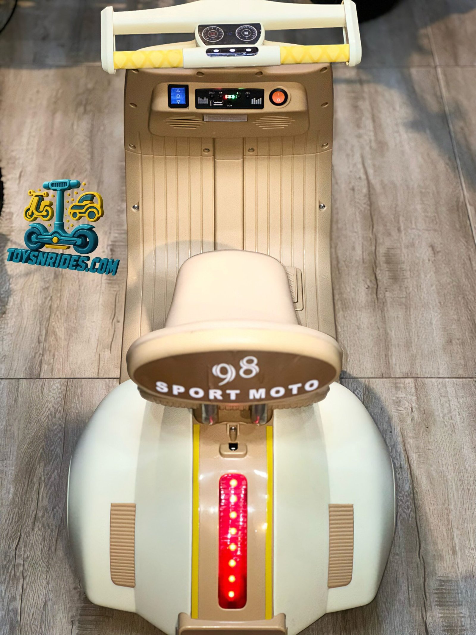 Kids Battery Operated Vespa Scooter For kids - Image 5