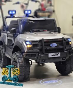 Police Style Kids Ride-On Electric Jeep (12V) -Kids Battery Operated Remote Control Jeep-TOYSNRIDES