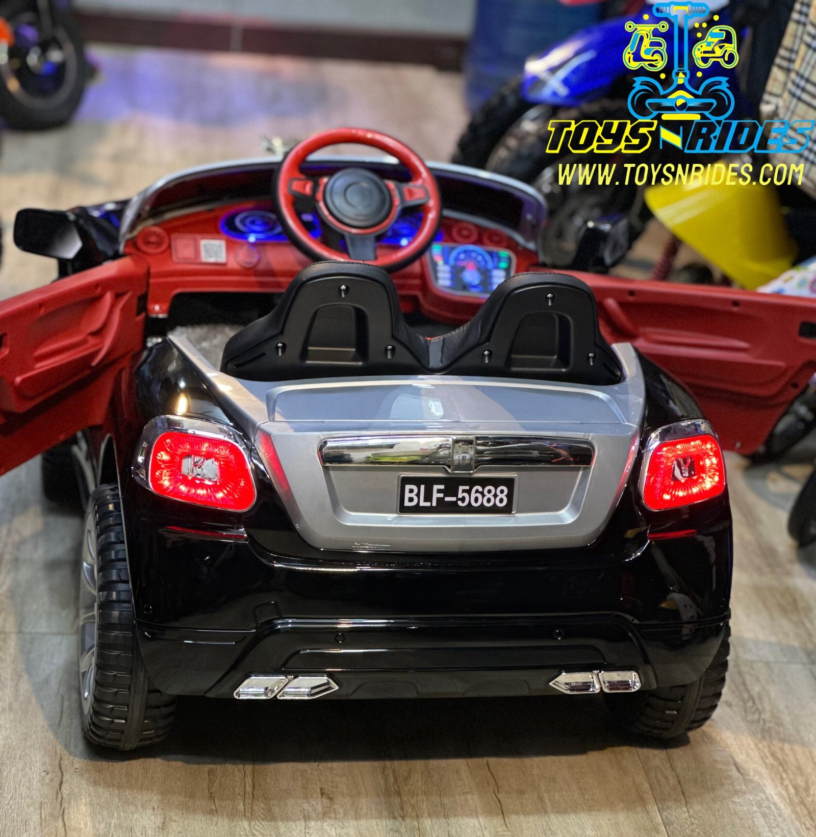 Rolls Royce battery opertaed car for kids | TOYSNRIDES - Image 9
