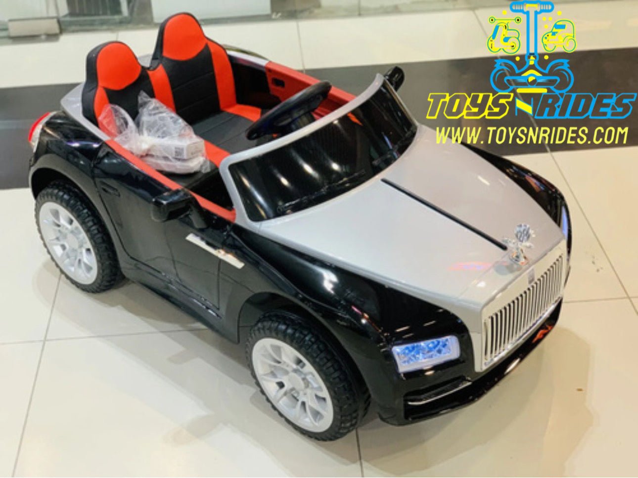 Rolls Royce battery opertaed car for kids | TOYSNRIDES - Image 2