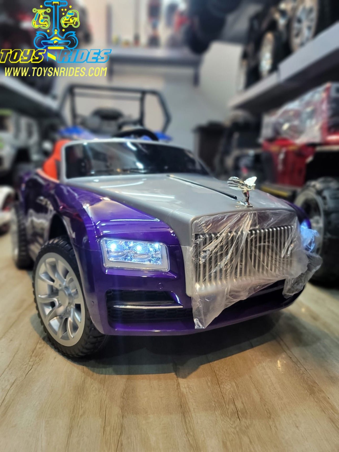 Rolls Royce battery opertaed car for kids | TOYSNRIDES - Image 3