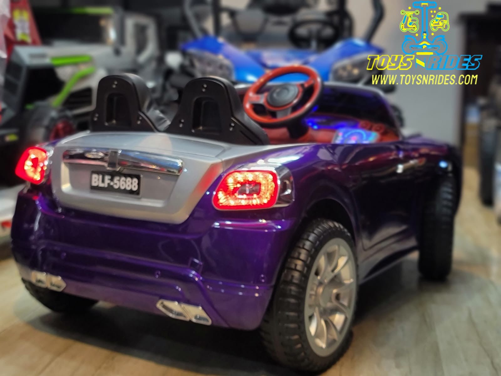 Rolls Royce battery opertaed car for kids | TOYSNRIDES - Image 10