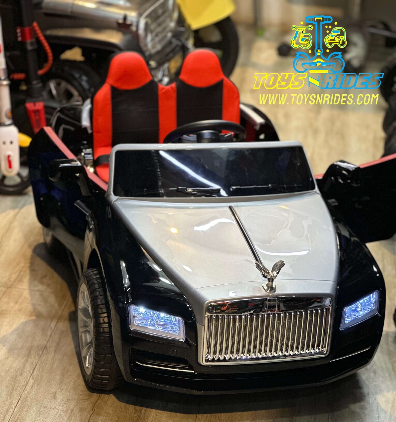 Rolls Royce battery opertaed car for kids | TOYSNRIDES
