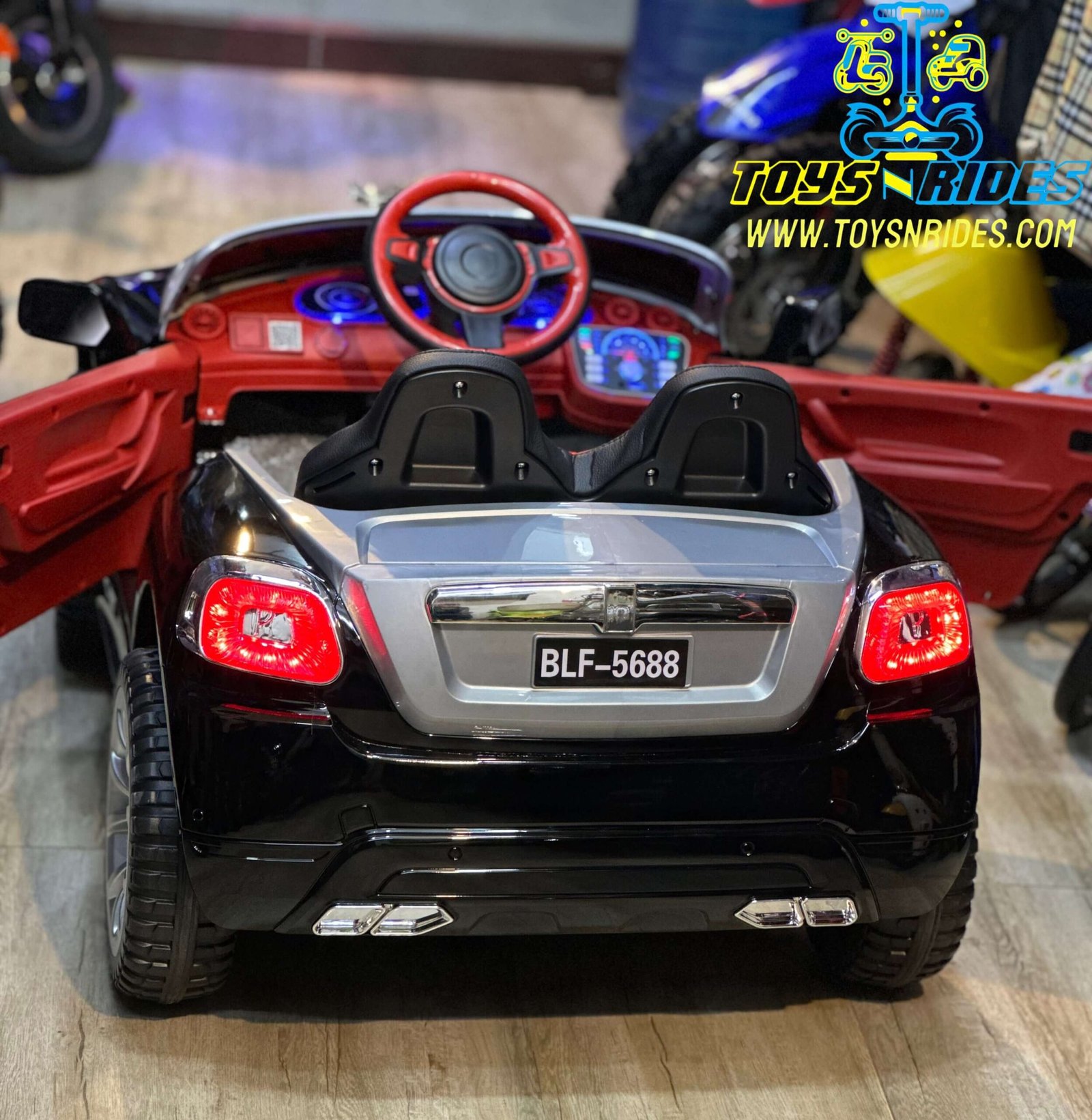 Rolls Royce battery opertaed car for kids | TOYSNRIDES - Image 8