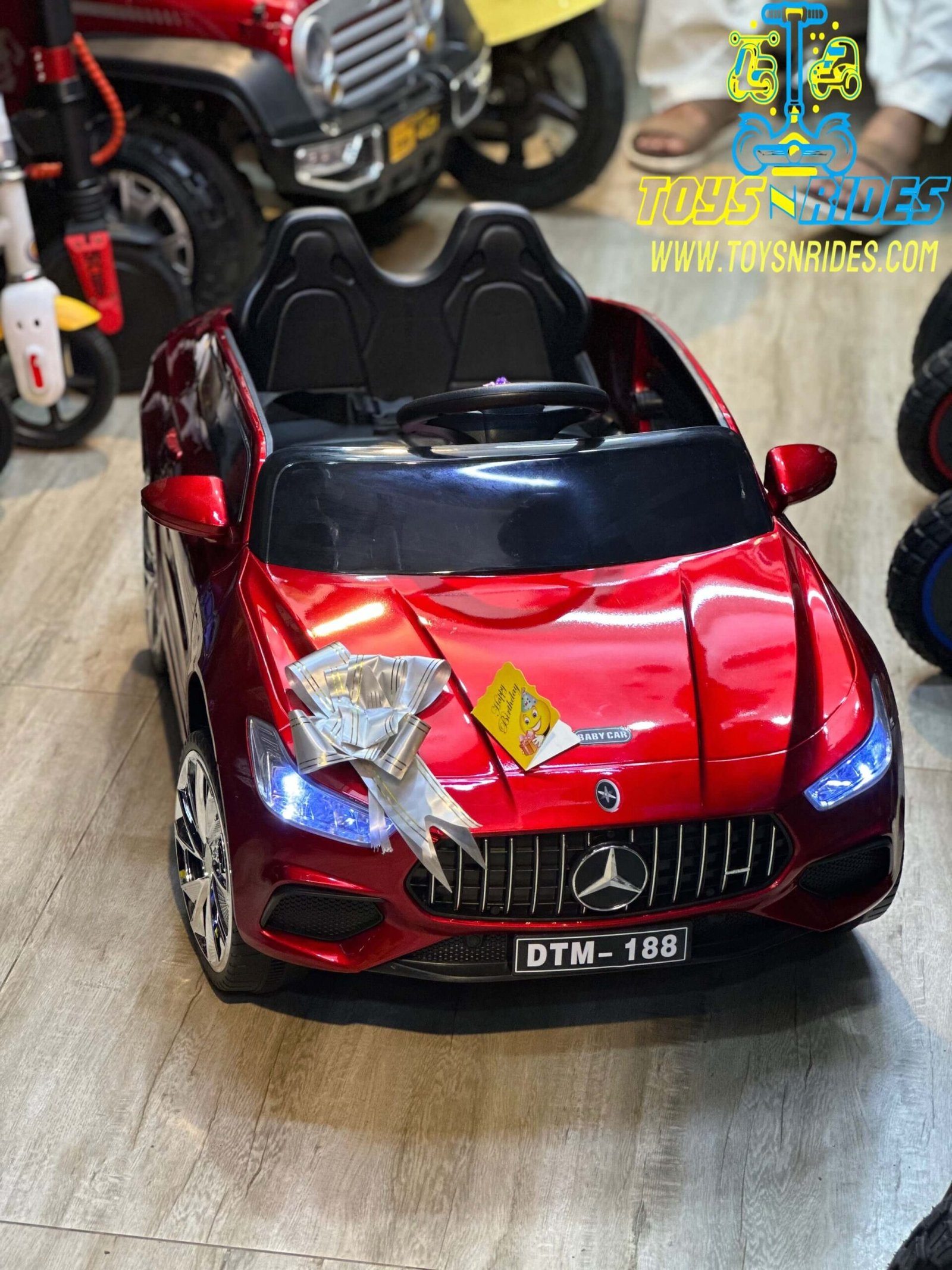 Mercedes Kids Electric Ride-On Car - Premium Remote Control car by TOYSNRIDES (Ages 1-6)