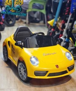 Kids Porsche Shape Battery Car – Kids Battery-Powered Remote Control Car | TOYSNRIDES