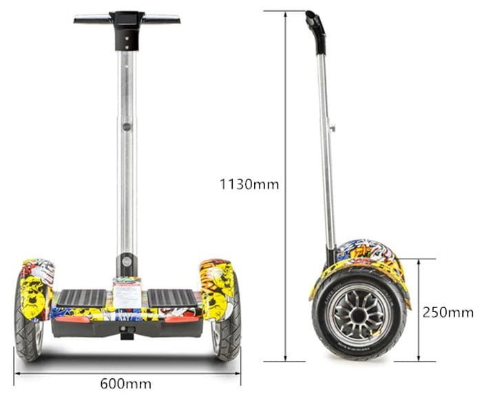 Hoverboard 10 Inch 2 Wheel Self Electric Standing Segway Scooter Unicycle Electric Skateboard - Image 5