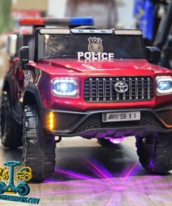 Toyota Style Ride-On police Jeep for Kids – Battery Powered Toy by TOYSNRIDES