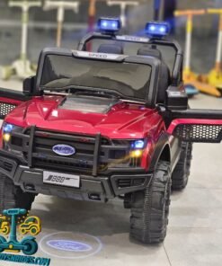 Ford Shape Kids Battery-Operated Remote Control Jeep – 12V Kids Battery Car with Music, Lights, and Swing System | TOYSNRIDES-Toysnrides.com