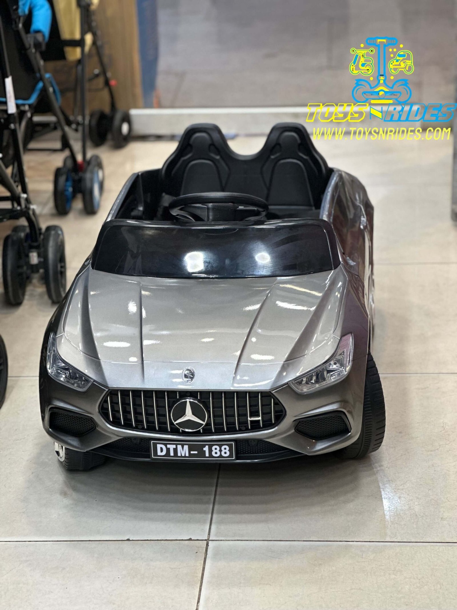 Mercedes Kids Electric Ride-On Car - Premium Remote Control car by TOYSNRIDES (Ages 1-6) - Image 6