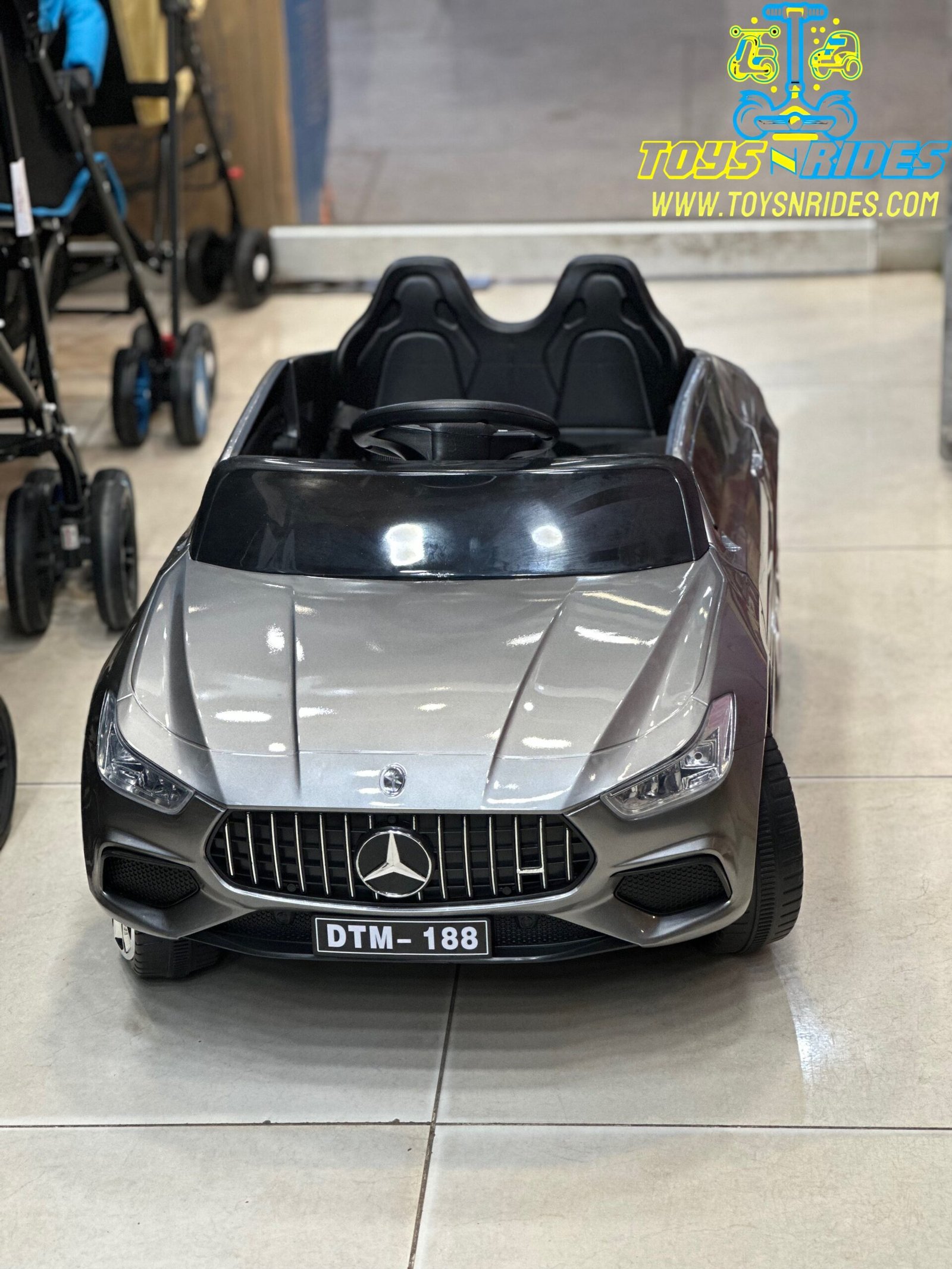 Mercedes Kids Electric Ride-On Car - Premium Remote Control car by TOYSNRIDES (Ages 1-6) - Image 2
